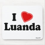 I Love Luanda mousepads