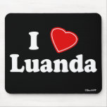 I Love Luanda mousepads