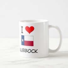 I Love Lubbock Texas Mug