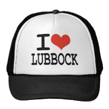 I love Lubbock Trucker Hat