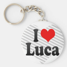 I love Luca Key Chain