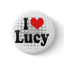 I Love Lucy Pinback Button