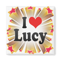 I Love Lucy Magnets
