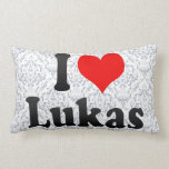I love Lukas pillows