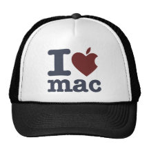 I Love Mac Mesh Hat