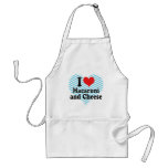 I Love Macaroni+and Cheese Aprons