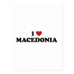 I Love Macedonia Post Cards