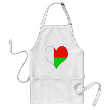 I Love Madagascar Aprons
