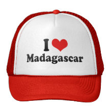 I Love Madagascar Trucker Hats