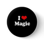 I Love Magic Tshirt buttons