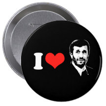 I Love Mahmoud Ahmadinejad Button