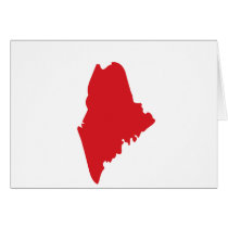 I Love Maine Cards