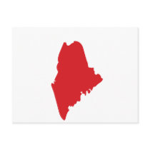 I Love Maine Post Card