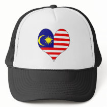 I Love Malaysia Trucker Hats