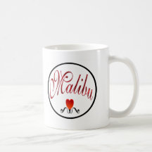 I Love Malibu Fashion Mug