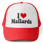 I Love Mallards hats