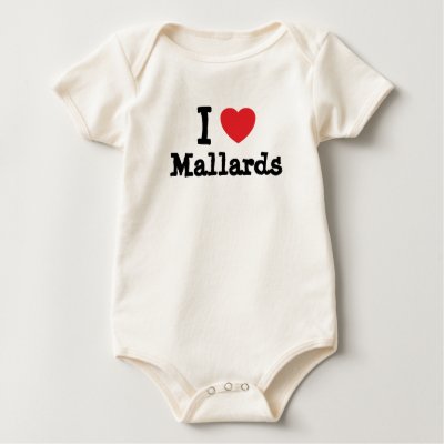 I love Mallards heart custom personalised Shirts by funnycustomtshirts