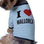 I love mallorca icon pet tshirt