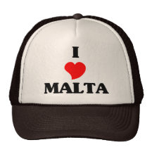 I Love Malta Hat