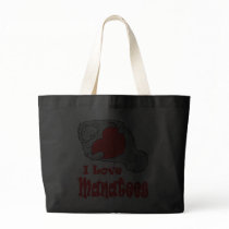 I Love Manatees Tote Bag