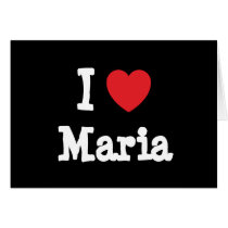 I love Maria heart T-Shirt