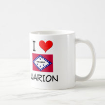 I Love MARION Arkansas Mug