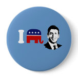 I Love Mark Sanford Pin