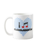 I Love Marrabenta Coffee Mugs
