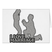 I Love Marriage Will You Marry Me? Cards