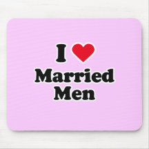 I love married men mouse pad