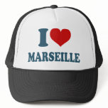 I Love Marseille hats