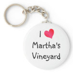 I Love Martha's Vineyard keychains
