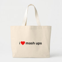 I Love Mash Ups Bags