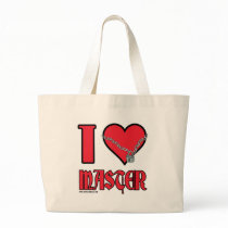 I Love Master Canvas Bag