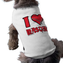 I Love Master Dog Clothing
