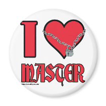 I Love Master Fridge Magnets