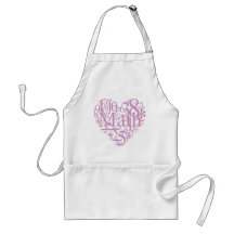 I Love Math Apron
