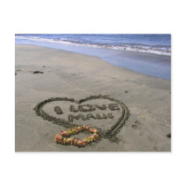 I love Maui Postcard