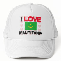 I Love Mauritania hats