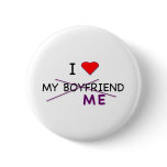 I LOVE ME PINBACK BUTTONS