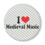 I Love Mediaeval Music magnets