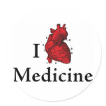 I love Medicine stickers