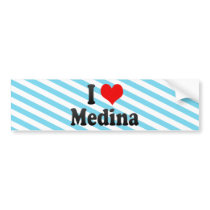I Love Medina, Saudi Arabia Bumper Stickers