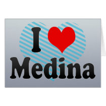 I Love Medina, Saudi Arabia Cards