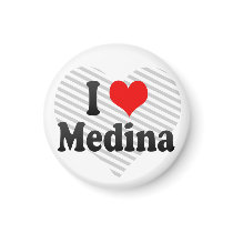 I Love Medina, Saudi Arabia Magnets