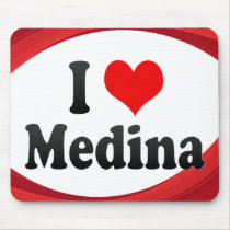 I Love Medina, Saudi Arabia Mouse Mat