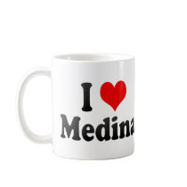 I Love Medina, Saudi Arabia Mug