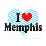 I Love Memphis Postcards