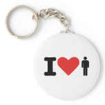 I love men keychains