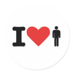 I love men stickers